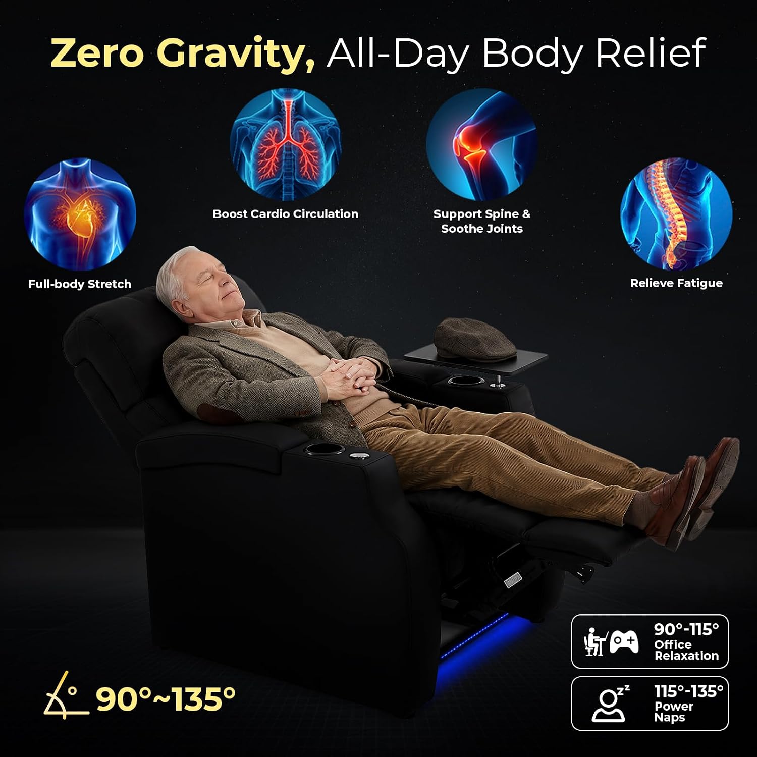 Home Cinema Chairs - 高級本革を使用したホームシアターリクライニングチェア。電動で角度調整可能なヘッドレスト、シネマラウンジチェア、シングルシート、カスタマイズ可能。