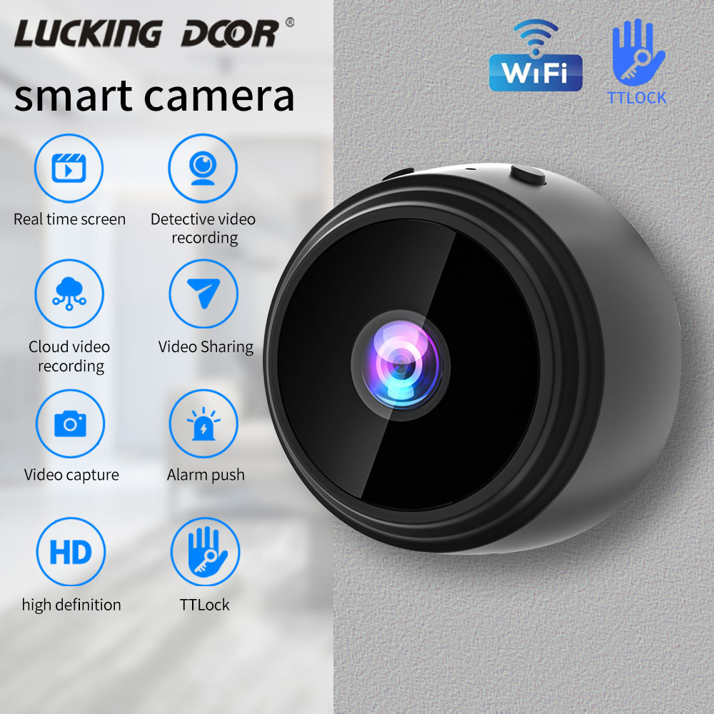 TTLOCK WiFi ミニ Web カメラ ビデオカメラ  - Home Cinema Wireless のレビューと価格