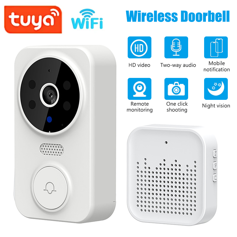 WiFi スマートビデオドアベルカメラナイトビジョンスマート - Home Cinema Wireless のレビューと価格