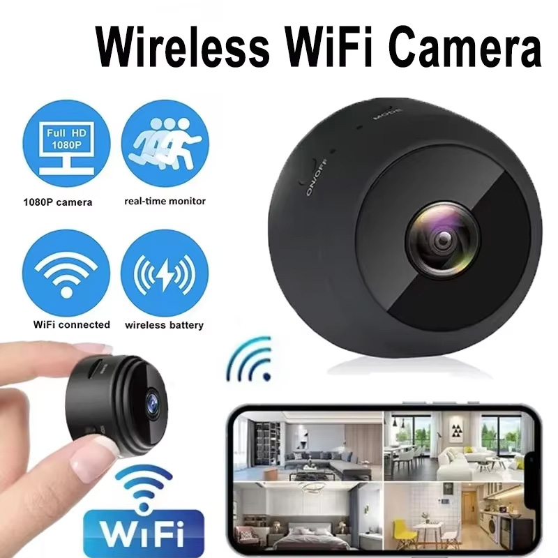 新しい A9 カメラ Wifi 1080p HD ワイヤレス - Home Cinema Wireless のレビューと価格