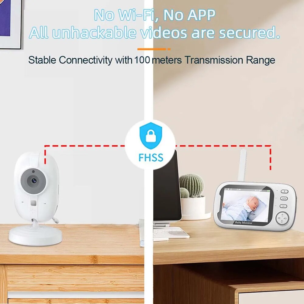 ビデオ監視カメラ,温度,ベビーモニター,双方向オーディオ,会 - Home Cinema Wireless のレビューと価格