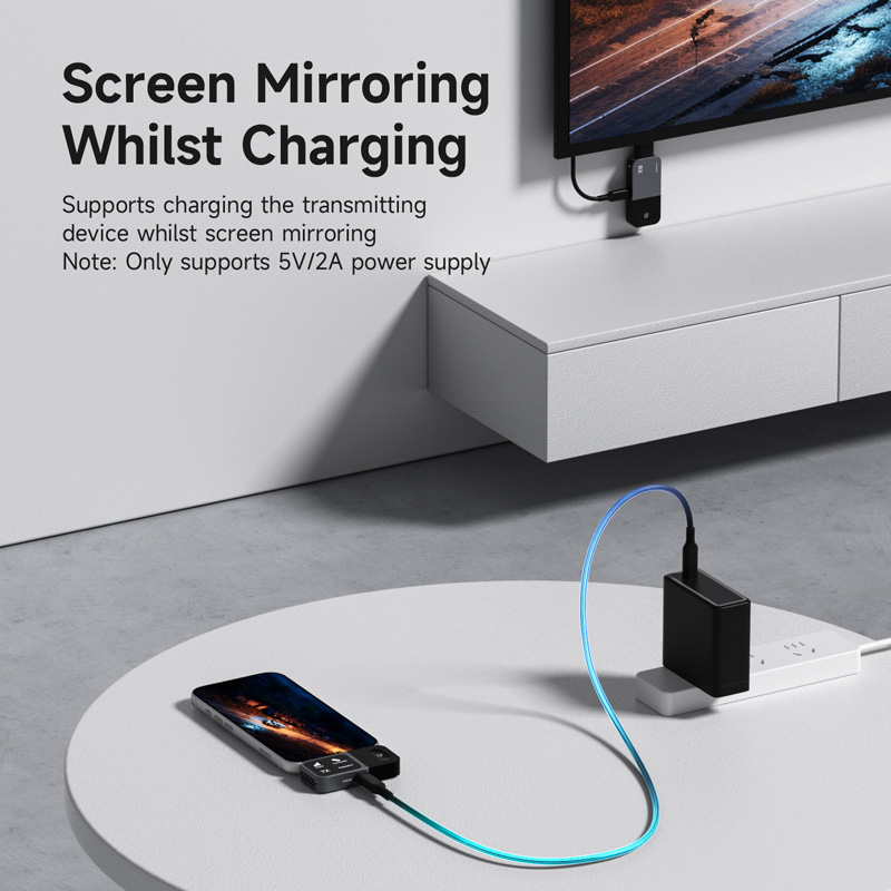 ハギビス ワイヤレスUSB C送受信機キット HDMIビデオ - Home Cinema Wireless のレビューと価格