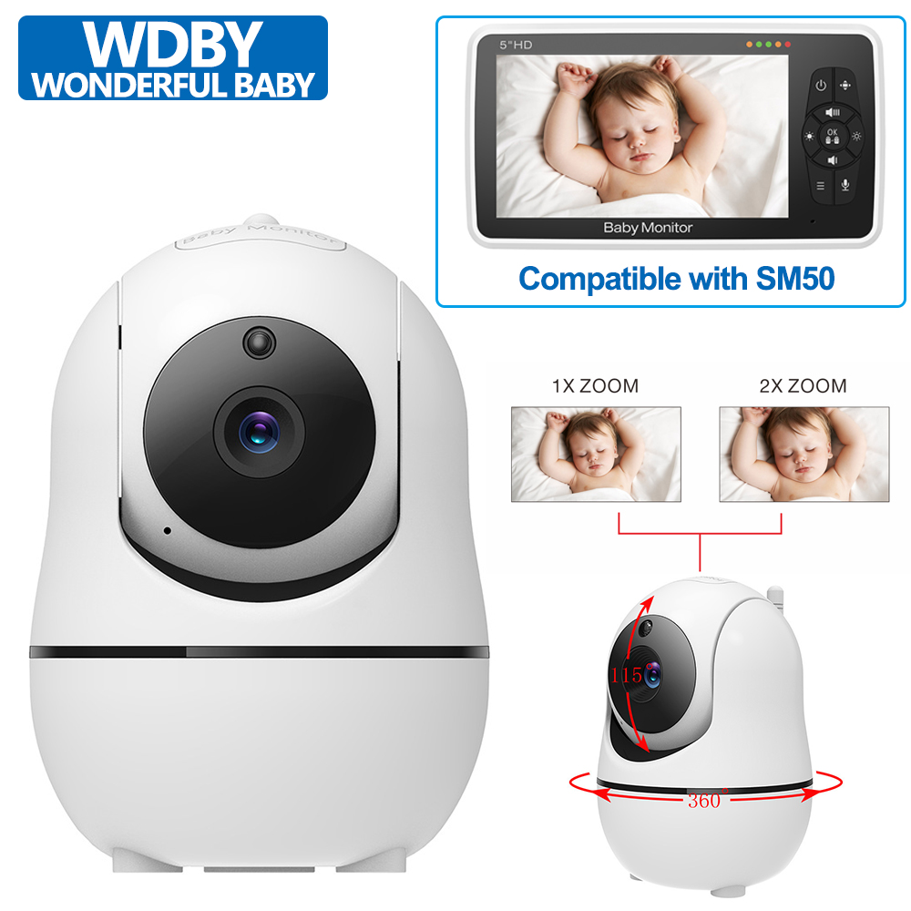 SM50 のビデオ赤ん坊のモニターのための別のカメラ、4x  - Home Cinema Wireless のレビューと価格