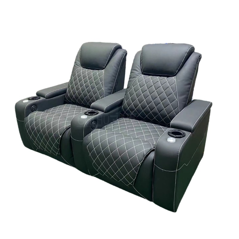 ホームデザインのヴィラ映画館用シート、シアター家具、本革ダイ - Home Cinema Chairs のレビューと価格